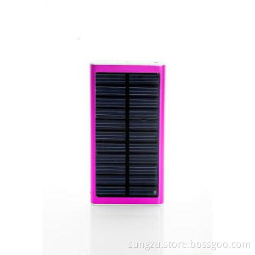 For Blackberry Iphone samsung Solar powerbank Charger 2600MAH